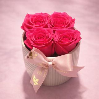 Le Lovely porcelaine roses fuchsia