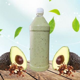 Jus d'avocat fruits sec au lait (1 litre )