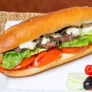 Sandwich viande hachée boeuf 