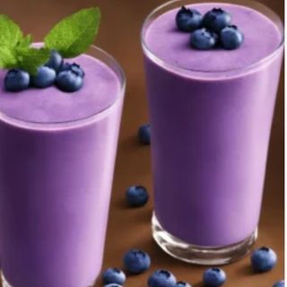 Jus blueberry fraîche
