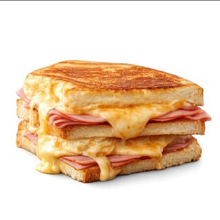 Toast dind fumé fromage