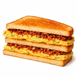 Toast omelette khelii