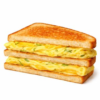 Toast omelette Nature