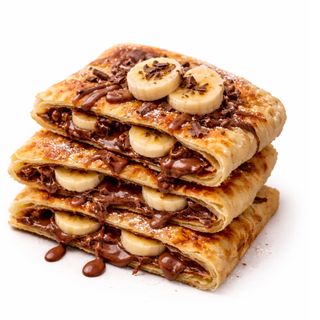 Msemen Nutella banane