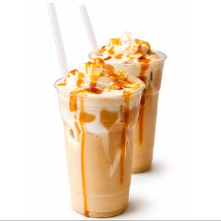 Ice caramel latte