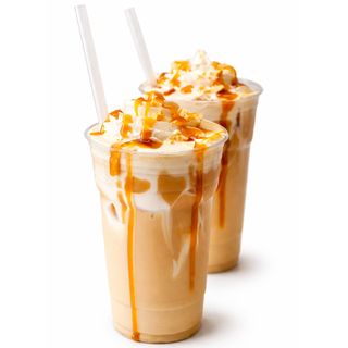 Ice caramel latte