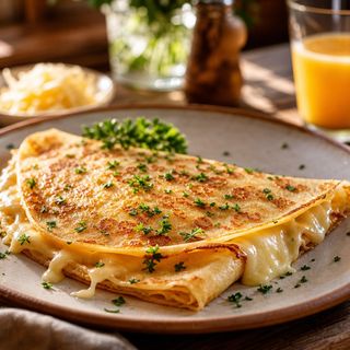 Crêpe salée jben Fromage