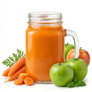 Jus carrote avec pomme