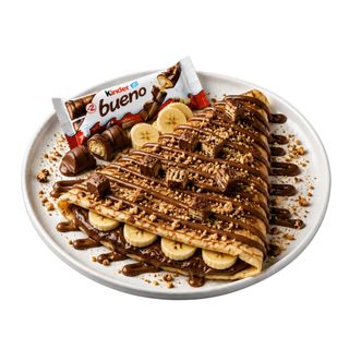 Crêpes kinder bueno banane