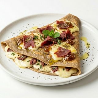 Crêpe salée jben Fromage