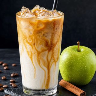 Ice latte appel