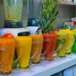 Jus ananas avec gingembre