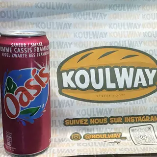 Oasis pomme/cassis/framboise