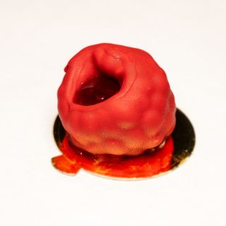 trompe l'oeil framboise