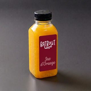 Jus d’orange frais