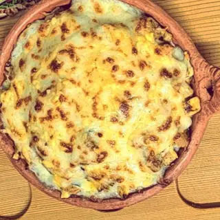 Pasticcio dinde fumée 