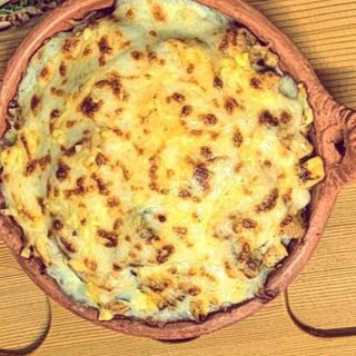 Pasticcio dinde fumée