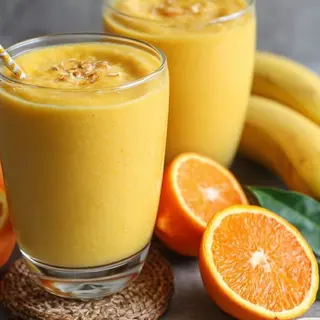 Banane à l’orange