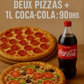 Menu Duo Pizza