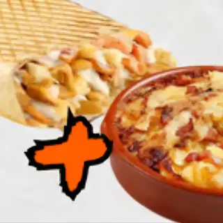 Pasticcio viande hachée + Tacos viande hachée + 2 frites + 1l Coca cola