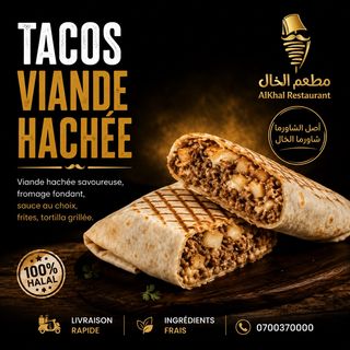 Tacos Viande Hachée