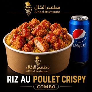 Riz au Poulet Crispy Combo
