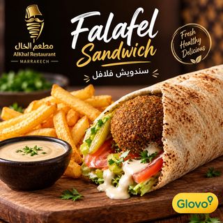 Sandwich falafel