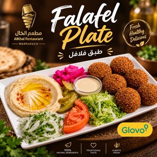 Assiette de falafels