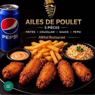 Ailes de poulet Combo