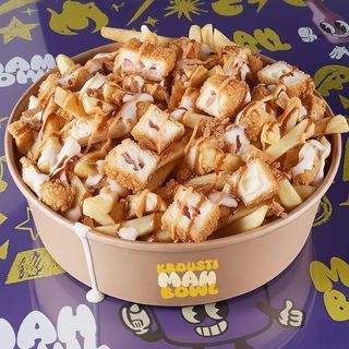 Cordon bleu fries MahBOWL !