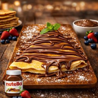 Crêpes au Nutella