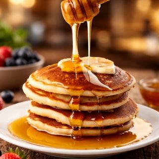Pancakes au Miel