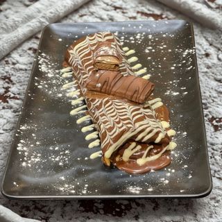 Crêpes au Kinder Bueno