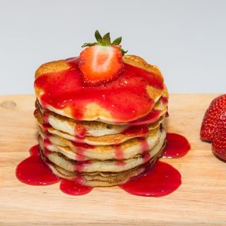 Pancakes à la confiture