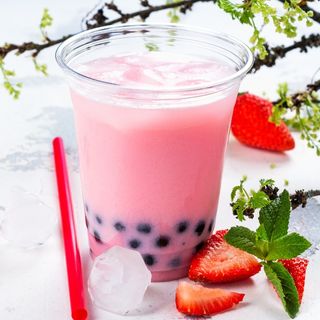 Fraise Bubble Tea