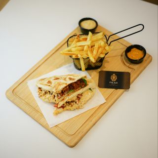 Panini viande hachée