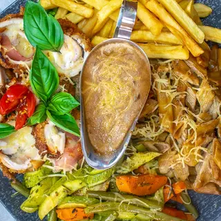 Poulet alfredo