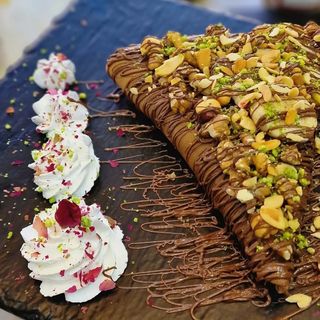 Crêpe Nutella fruits secs