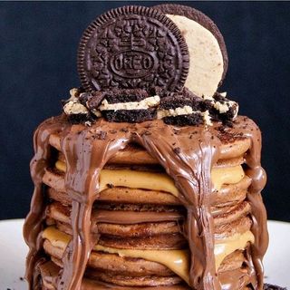 Pancake Nutella oreo
