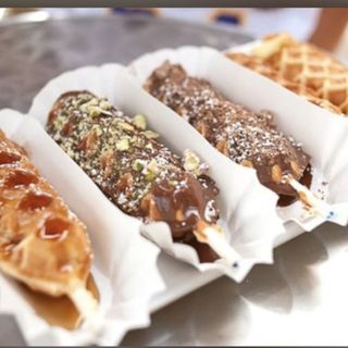 Gaufre bâton Crème pistache