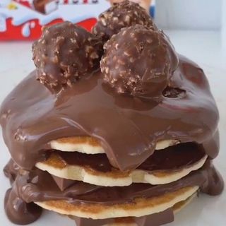 Pancake Nutella ferrero rocher
