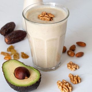 Jus d'avocat fruits secs