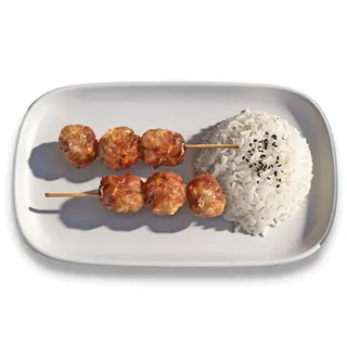 Yakitori Boulettes Poulet Fromage