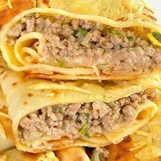 Crêpe viande hachée