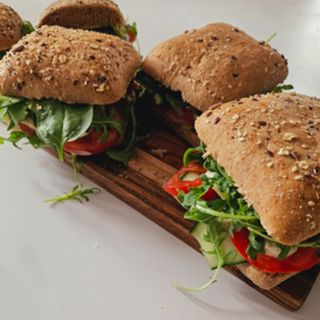 Sandwich ciabatta viande hachée