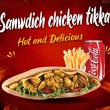 Sandwich chicken tikka