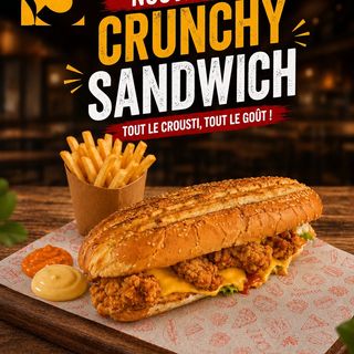 Crunchy sandwich
