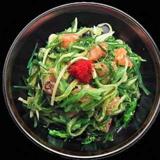 Salade wakami saumon 