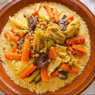 Tajine couscous poulet + lben