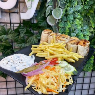 Plat sandwich arabic